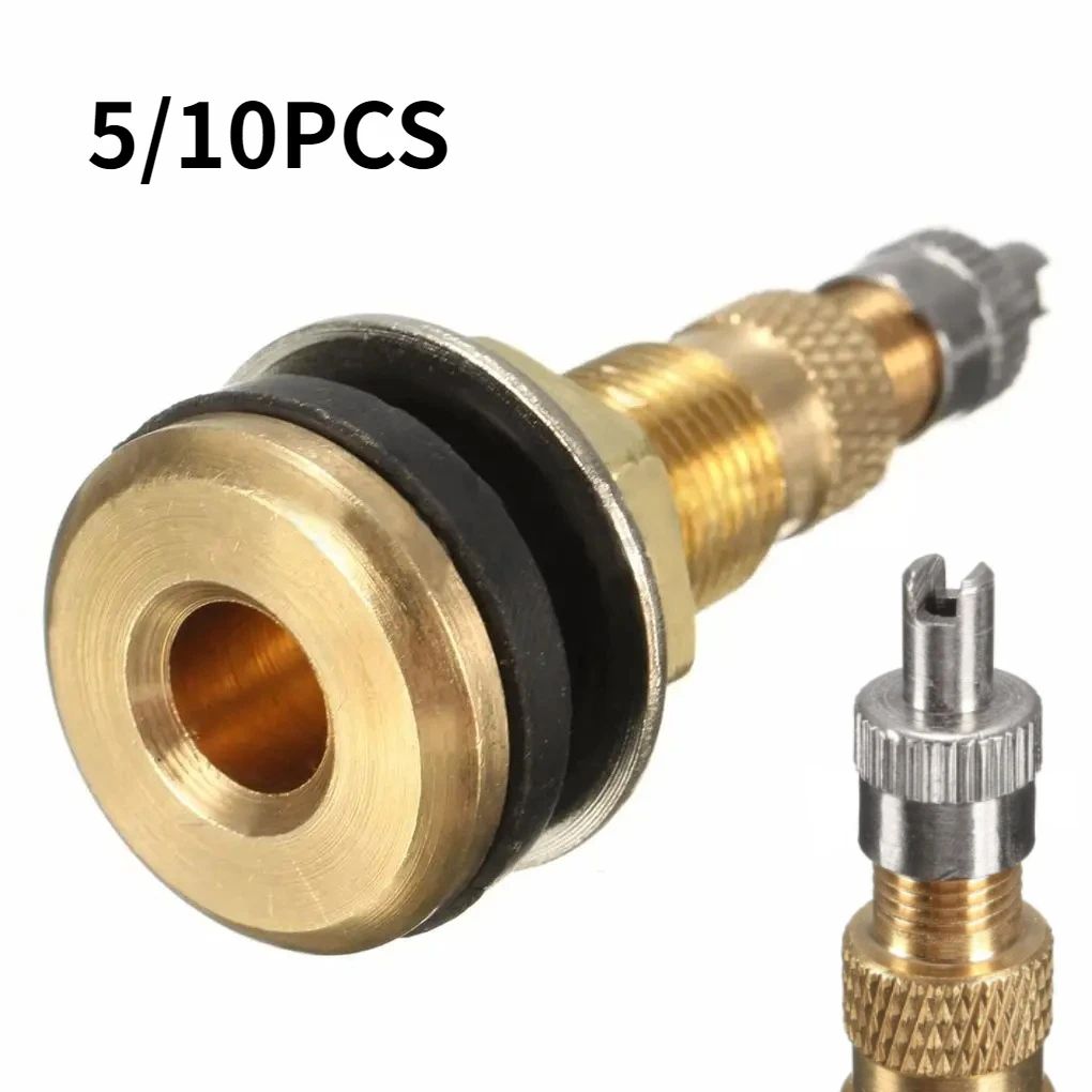 

5PCS/10PCS Air Water Tubeless Tire Valve Stems Wheel Rim TR618A Valve Stems Caps for Agricultural/Farm Tractor