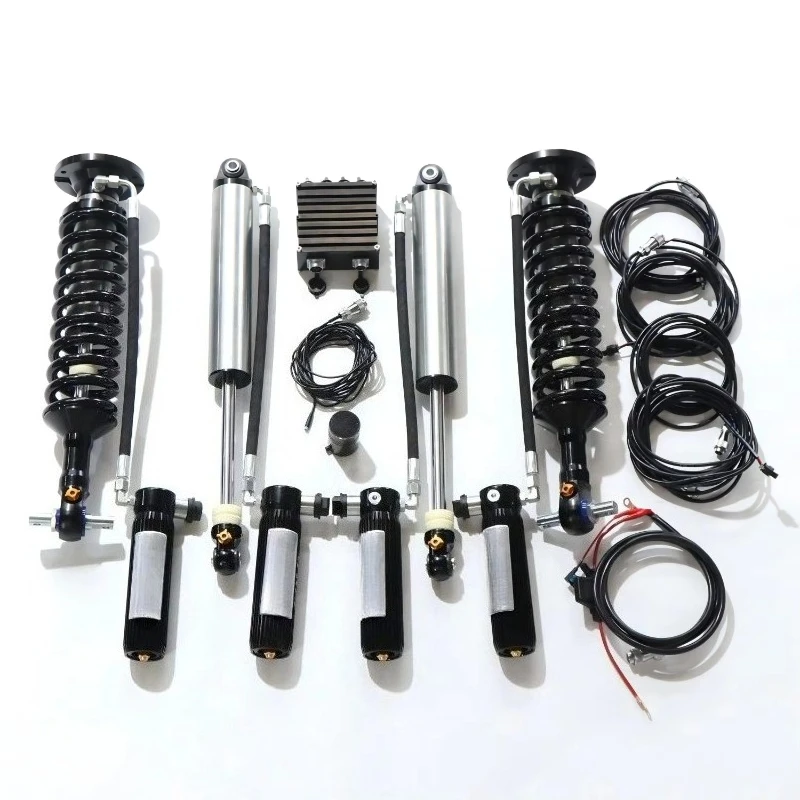

Remote Electronic Adjustable Shock Absorber 4x4 Off Road Suspension Lift Kit for Suburban Tahoe Yukon GMC Sierra Silverado