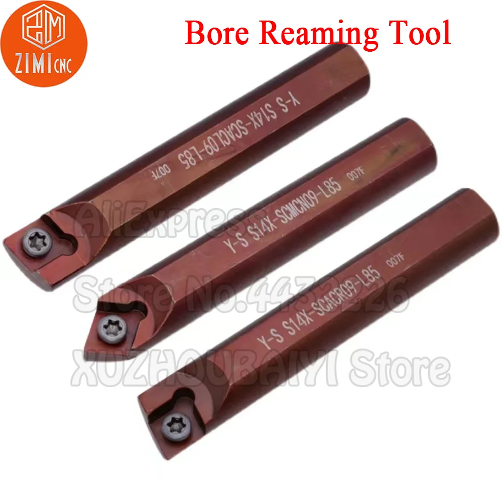 1pc S10X S12 S14X SCMCN06 SCACR06 SCACL SCMCN09 SCBCR09 SCBCL09 L45 L55 L65 L75 L85 Turning Tools CNC Toolholder bar