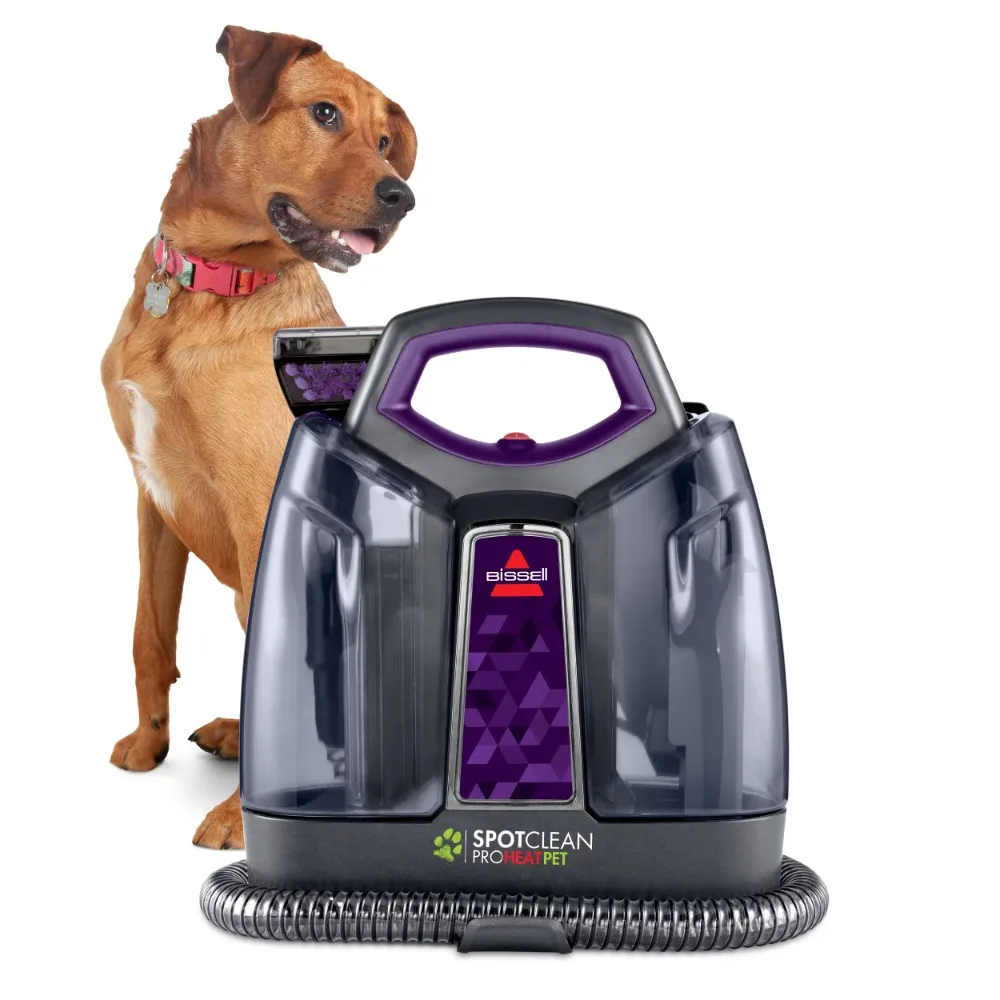 SpotClean ProHeat Portable Spot and Stain Carpet Cleaner, Purple