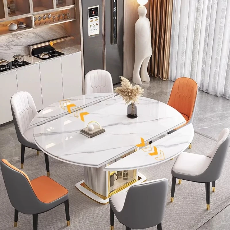 Center Mid Century Dining Table Nordic Luxury Modern Designer Dining Table Service Writing Mesas De Jantar Kitchen Furniture