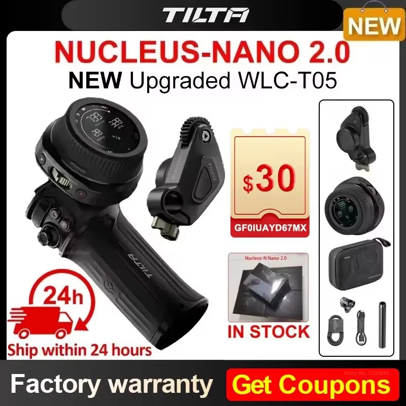 TILTA WLC-T05 Nucleus-N 2.0 Wireless Lens Control System Nucleus Nano ii Follow Focus for Gimbals and cameras Nucleus-M Motor