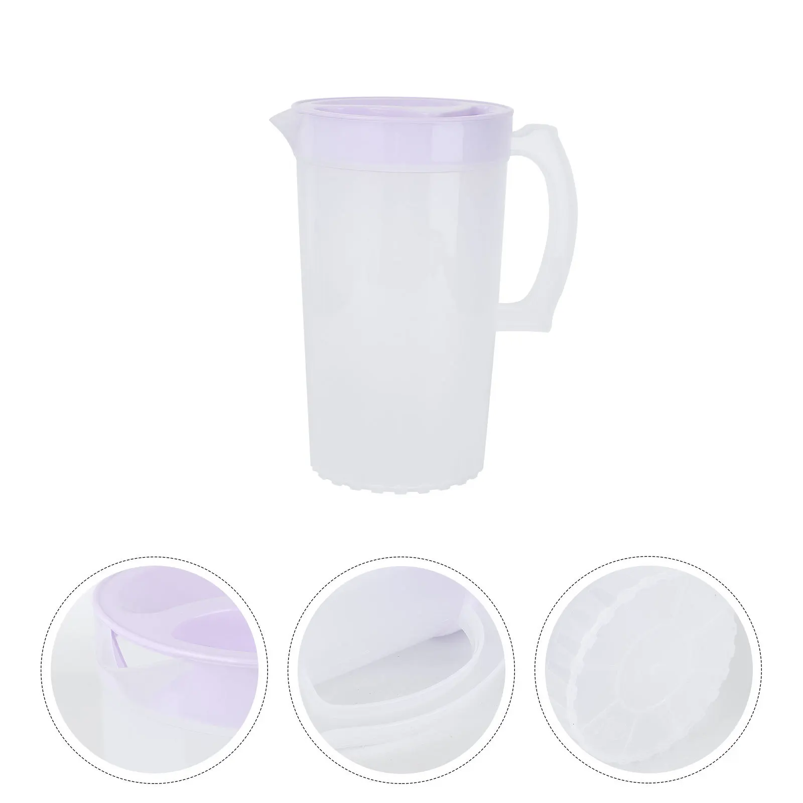 

2000Ml Large Capacity Cold Water Kettle Food Safe Juice Pot Portable Heat Resistant Beverage Jug For Home Party Picnic Swimming