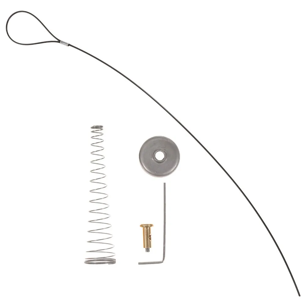 1 set 1 Set Gate Latch Cable Pull Spring Loaded Adjustable Stainless Steel For Outdoor Fence Wood Metal Gates Durable Latch Pull