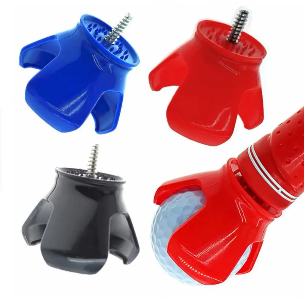 

Golf Ball Picker Rotary Installation Ball Retriever Three Claws Clamp Design Threaded Installation Club Tail Ball Collector 2025