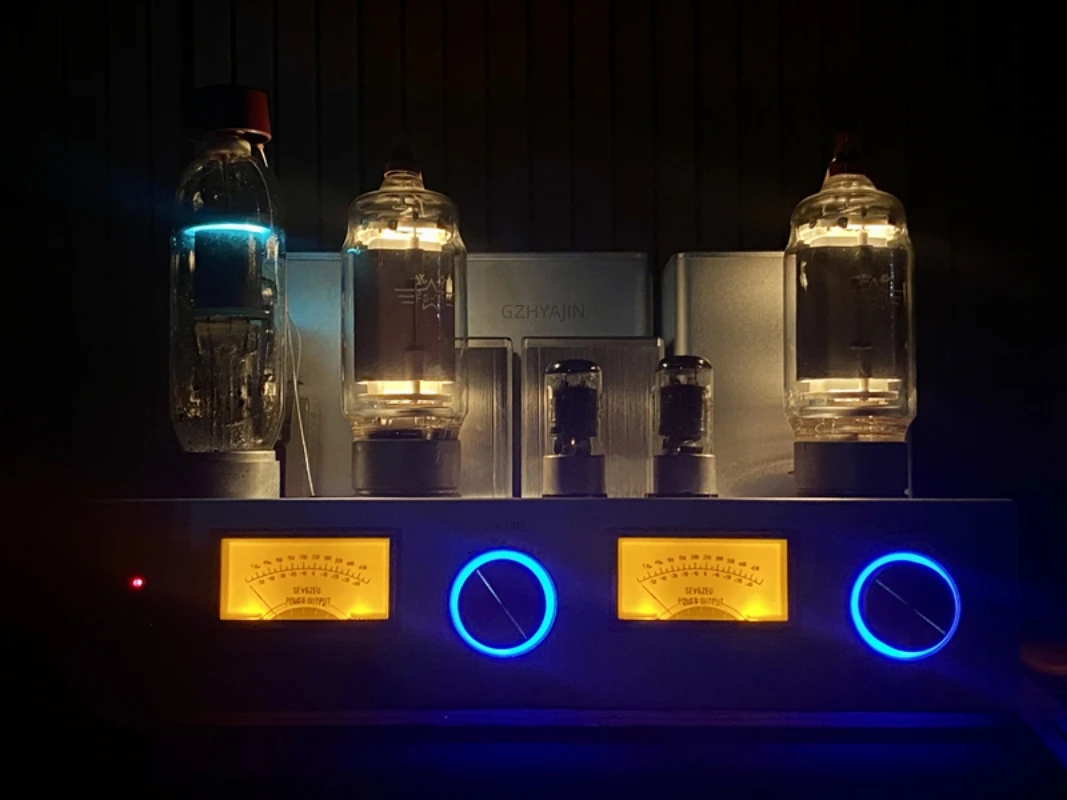 Fever FD71 40W*2 grade dual-ball rectifier silver wire single-ended class A high-power tube tube amplifier better than 845 805