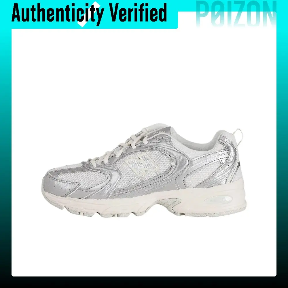 New Balance NB 530 Low top Running Shoes Unisex White Silver U5303IR