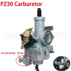 Motorcycle PZ30 30mm Carburetor Accelerating Pump Racing for 200Cc 250Cc for Keihin ABM IRBIS TTR 250