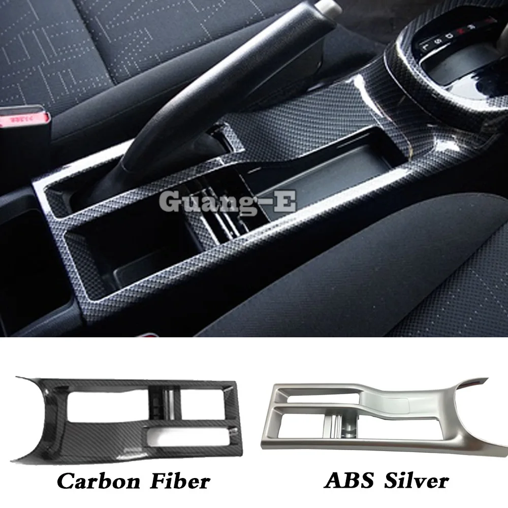 

Car Cover Sticker Inside Middle Shift Stall Paddles Cup Switch Frame Trim Parts For Honda Fit Jazz 2014 2015 2016 2017 2018 2019