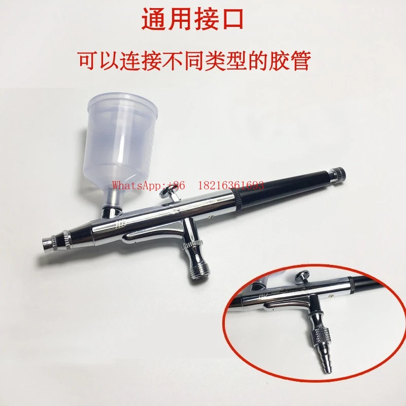 Small Bubble Oxygen Injection Gun Beauty Instrument Spray Water Oxygen Injection Instrument Nozzle 0.5 Caliber