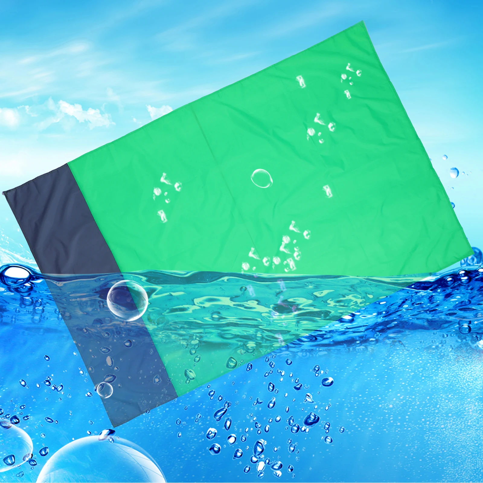 

1pc Waterproof Picnic Mat Portable Foldable Beach Blanket For Outdoor Camping Hiking Parks Festivals Family Trips