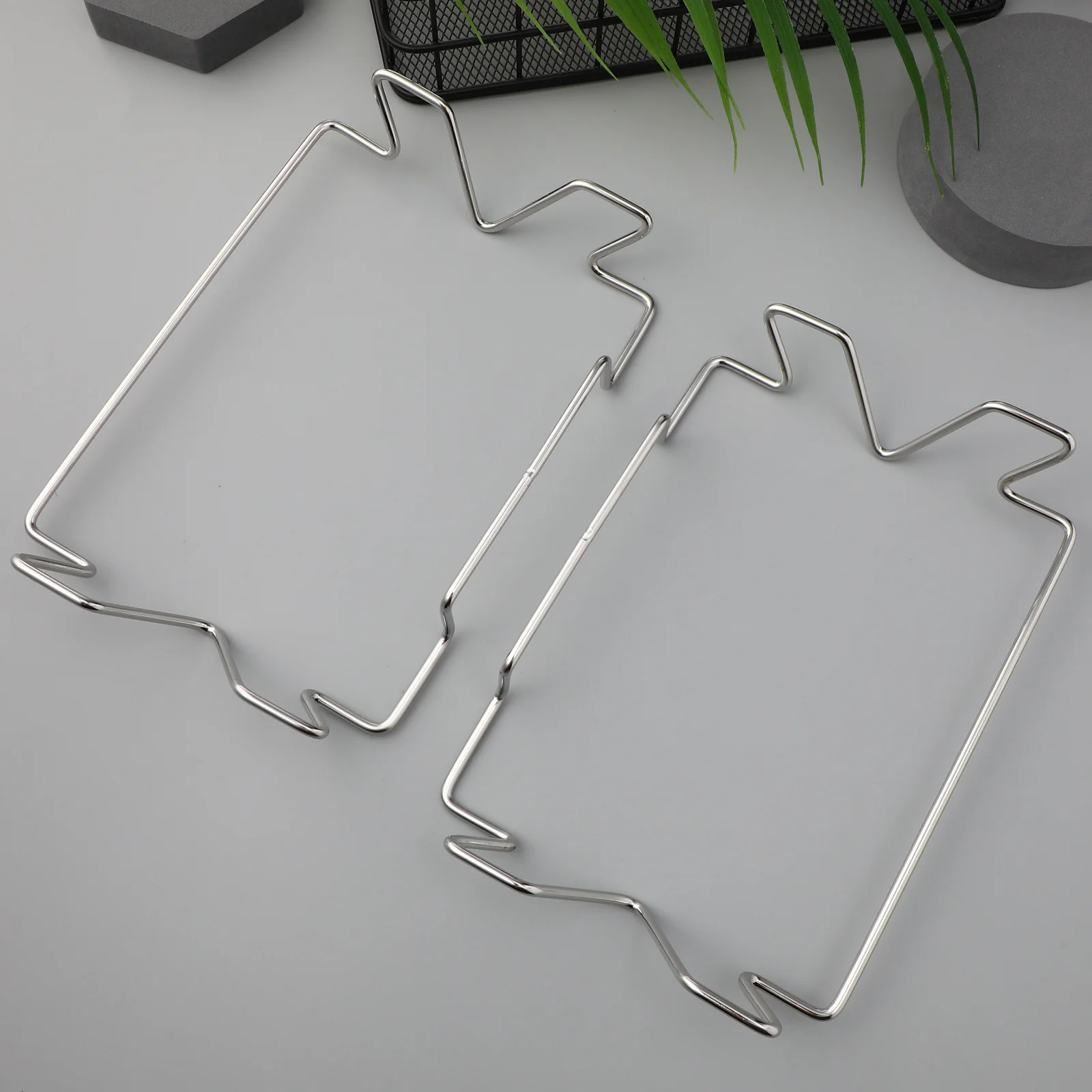 

2 комплекта, стойка для мешков для мусора из нержавеющей стали, подвесной держатель для хранения мусора, кухонная стойка для мешков для мусора, многофункциональная полка для хранения мусора