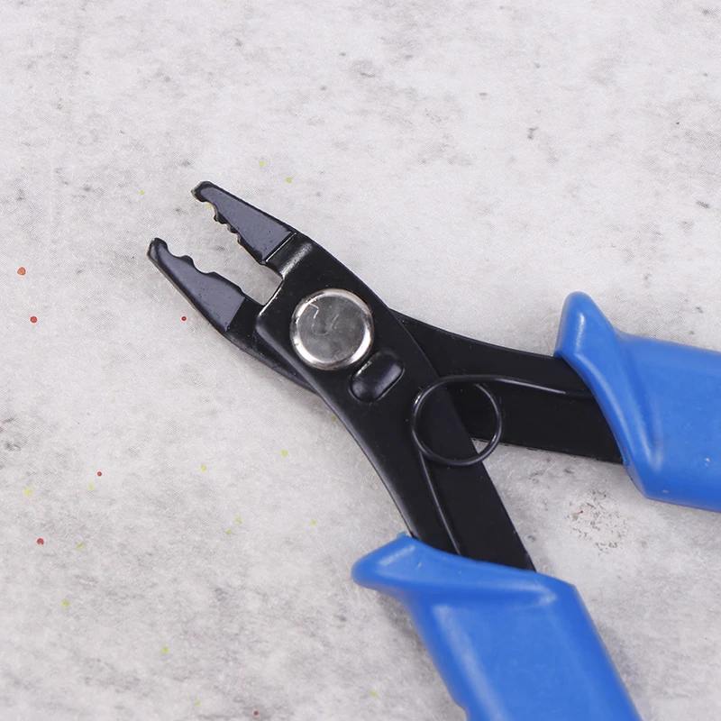 PVC Blue Handle Fountain Pen Repair Tool Pull Out Nib Plier Blue Positioning Bead Pliers Hand Tools DIY Jewelry Accessories