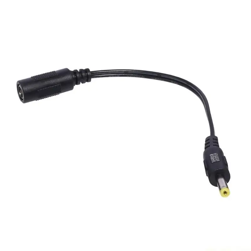 F62C Convenient 5521 Female to Male Power Extension Cable 5.5x2.1mm Female to 2.5x0.7mm 3.5x1.35mm 4.0x1.7mm Male Cord