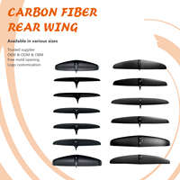 Limited Time Discount on Original Logo Carbon Fiber Rear Wing 358/359/362 Hydrofoil Kiteboard Surfing Accessories Various Sizes