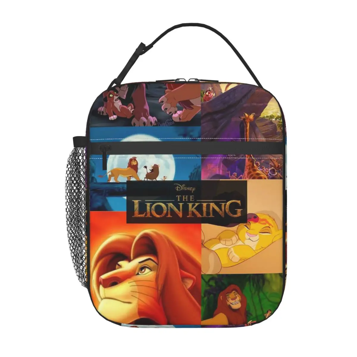 

Custom Anime Film King Lion Lunch Bag for Women Thermal Cooler Insulated Bento Box Kids School Children Portable Tote Bags