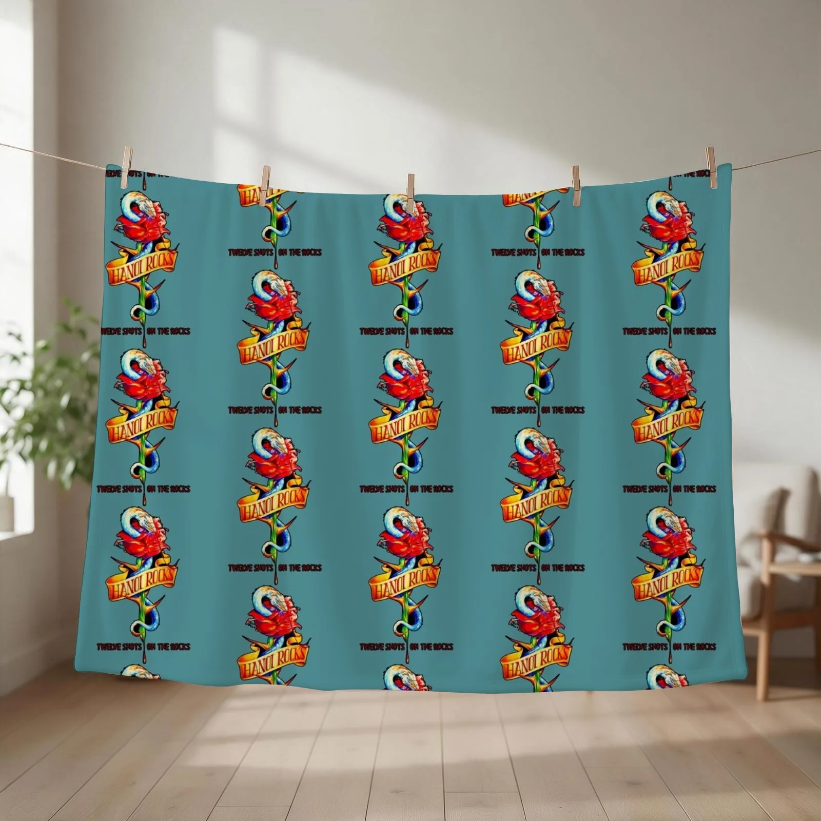 Twelve Shots Throw Blanket couch cozy soft plush fuzzy picnic outdoor blanket