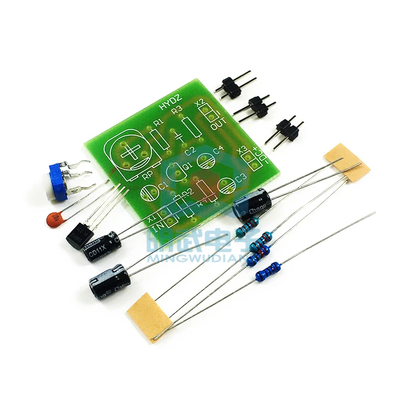 Single CirCuit Kit, Partial Voltage Bias CirCuit, TransisTor AmplificAtion ElEctronic DIY Production