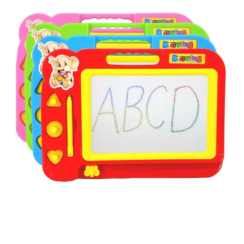 Tablero de dibujo magnético de Color para niños, tablero de pintura de Graffiti, juguete, WordPad, pizarra para garabatear, herramienta preescolar, juguetes de dibujo