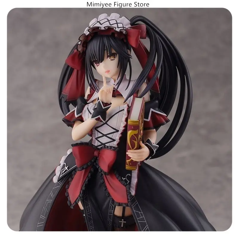 애니메이션 피규어 - 데이트 어 라이브 토키사키 쿠루미 니벨콜 에디션 26cm 모델 스태츄 컬렉션 데스크탑 장식품 선물