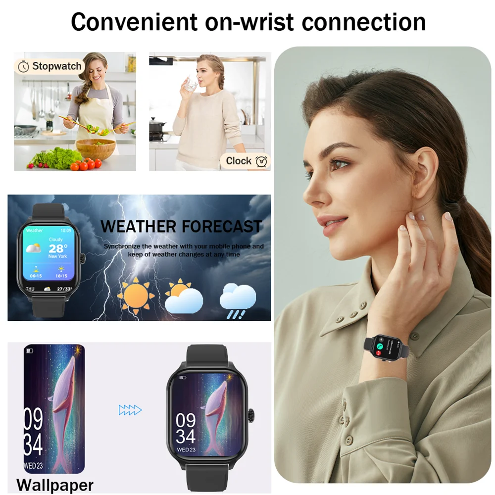 2026 New Smart Watch Men Women - огляд і ціна Women Fashion Week 2026