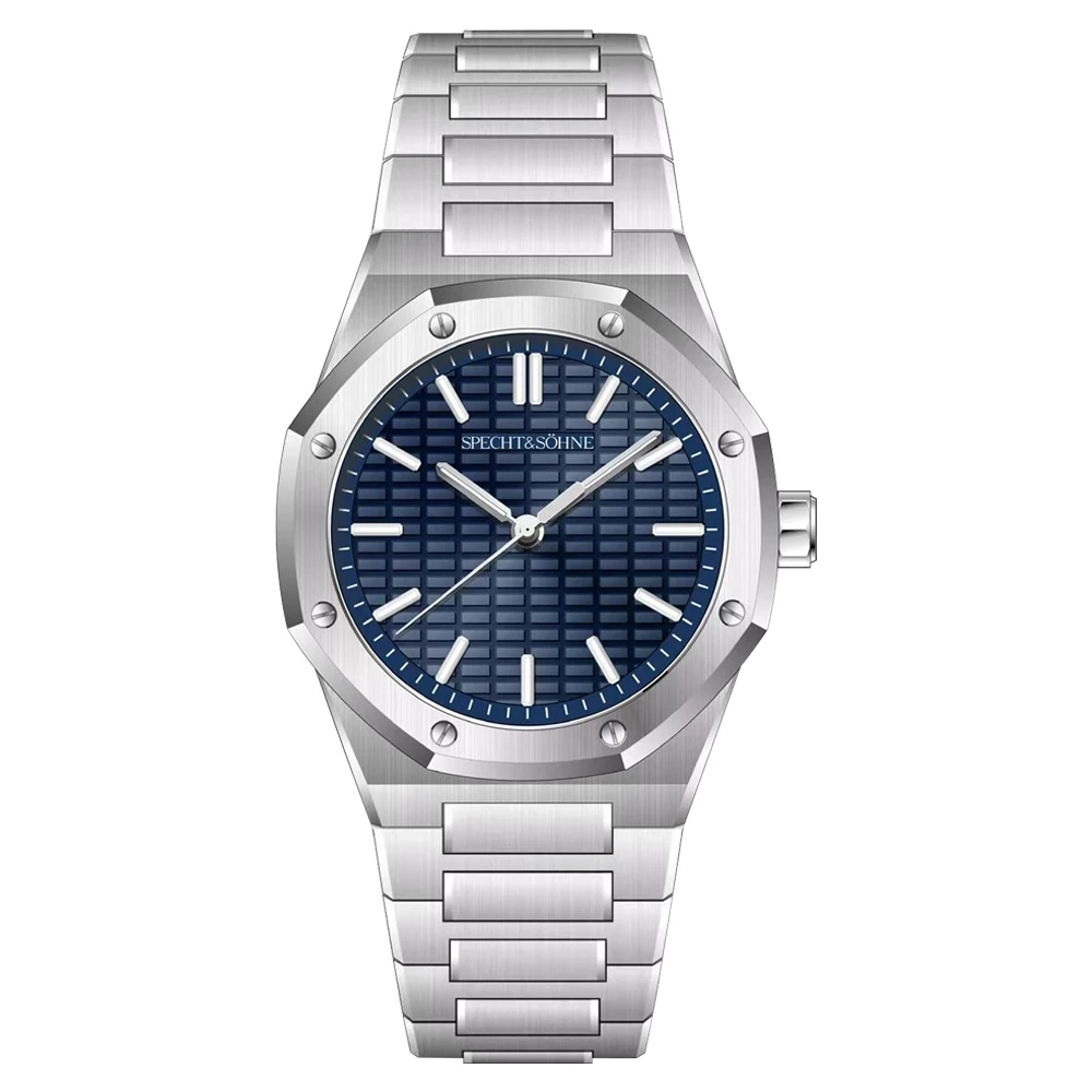 Nieuwe 2025 Mode Zeldzame Specht & Söhne Herenhorloge Ultradunne 38 MM Staal Saffierkristal VH31 Quartz Horloge Relogio Masculino