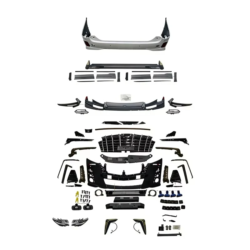 

Upgraded Body Kit + TRD Mini Body Kit, front and rear bumper assemblies for Alphard 2015-2023