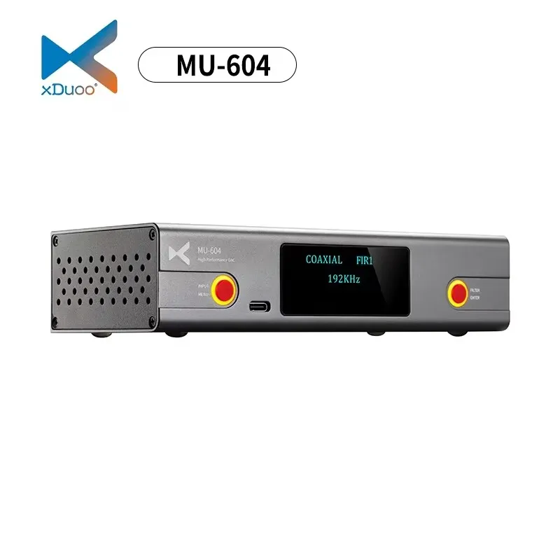 XDUOO MU-604 فك 2 * ES9018K2M DAC رقاقة اثنين من وضع الصوت USB MU604 DAC عالي الأداء