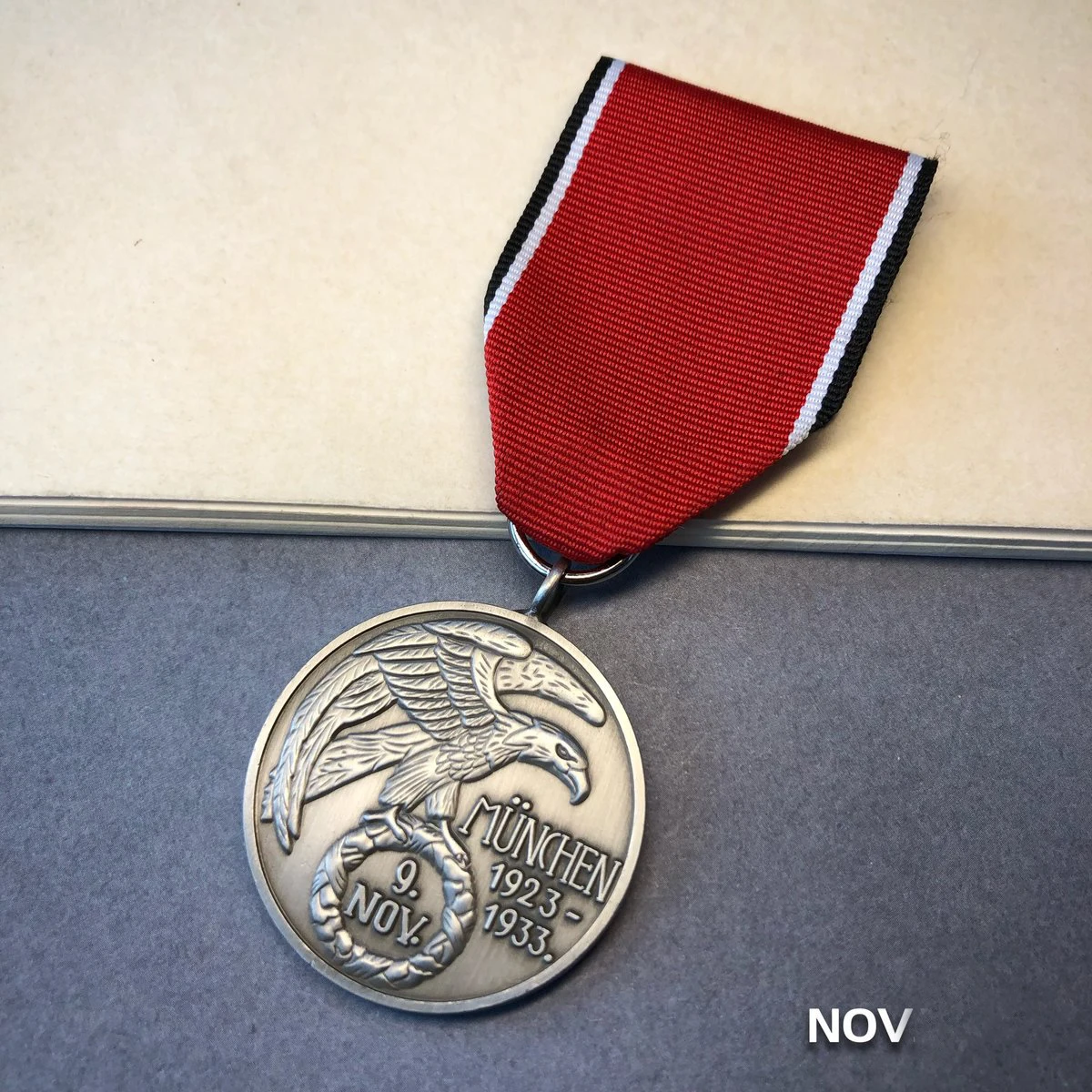 Foreign trade spot German Eagle Metal Commemorative Medal NOV Blood