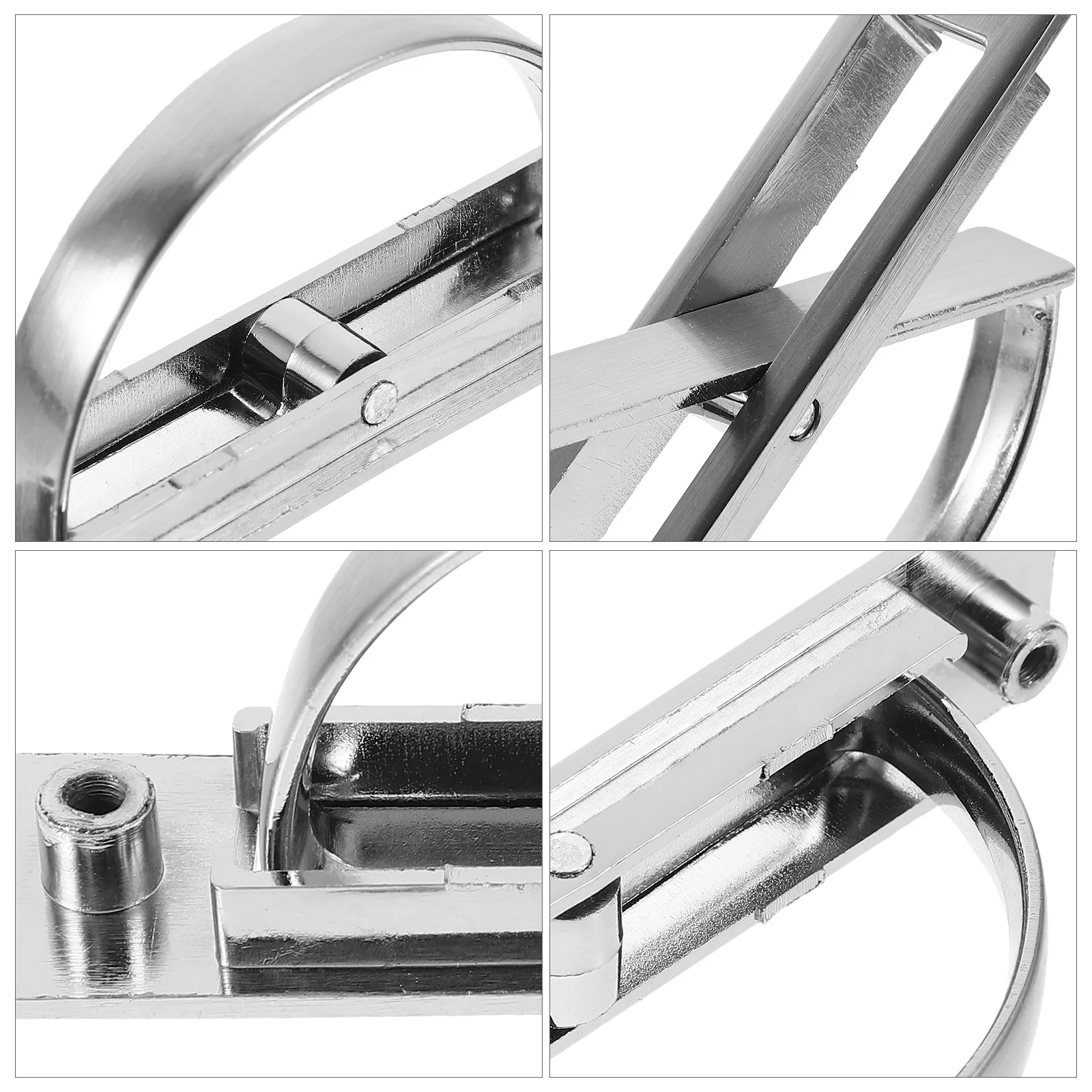 

Hidden Pull Handle Zinc Alloy Recessed Cabinet Drawer Furniture Door Knob Replacement Part Rotating Handle Hardware
