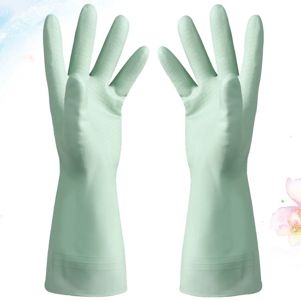 

Waterproof Household Gloves for Cleaning Kitchen Dishwashing Reusable Durable Multi Purpose Protective Work Gloves Suitable Hand