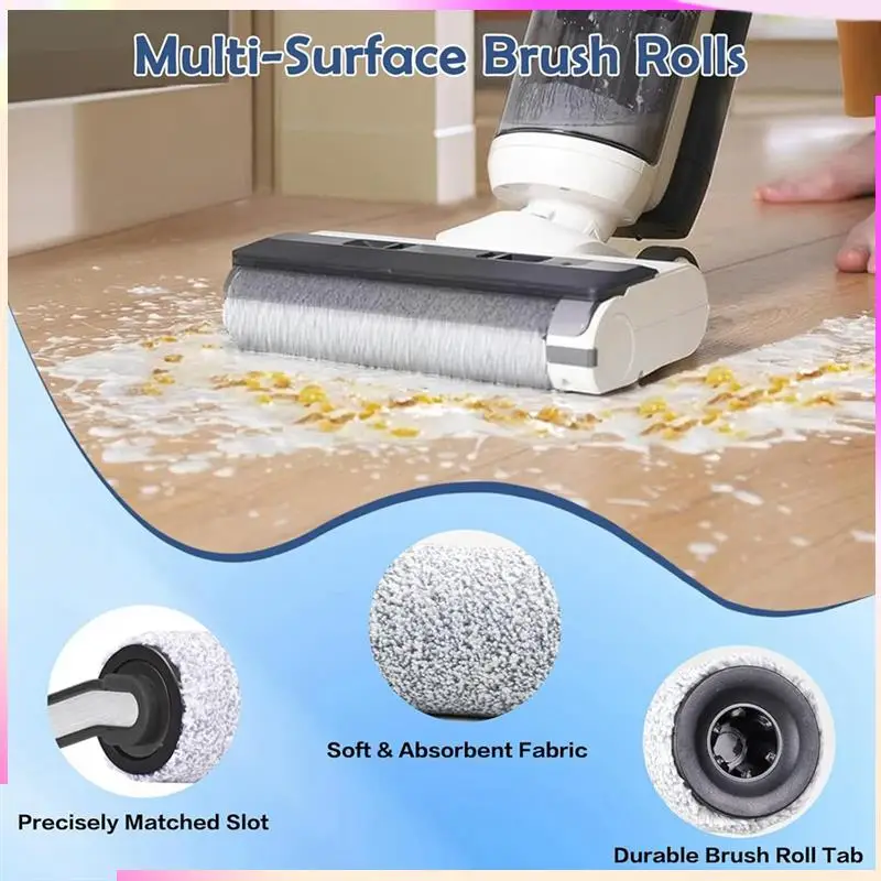 B26B HEPA Filter Brush Roller Set For Tineco Floor ONE S5 S5PRO S5PRO 2 IFLOOR 5 Breeze Wet Dry Vacuum Cleaner Spare Parts