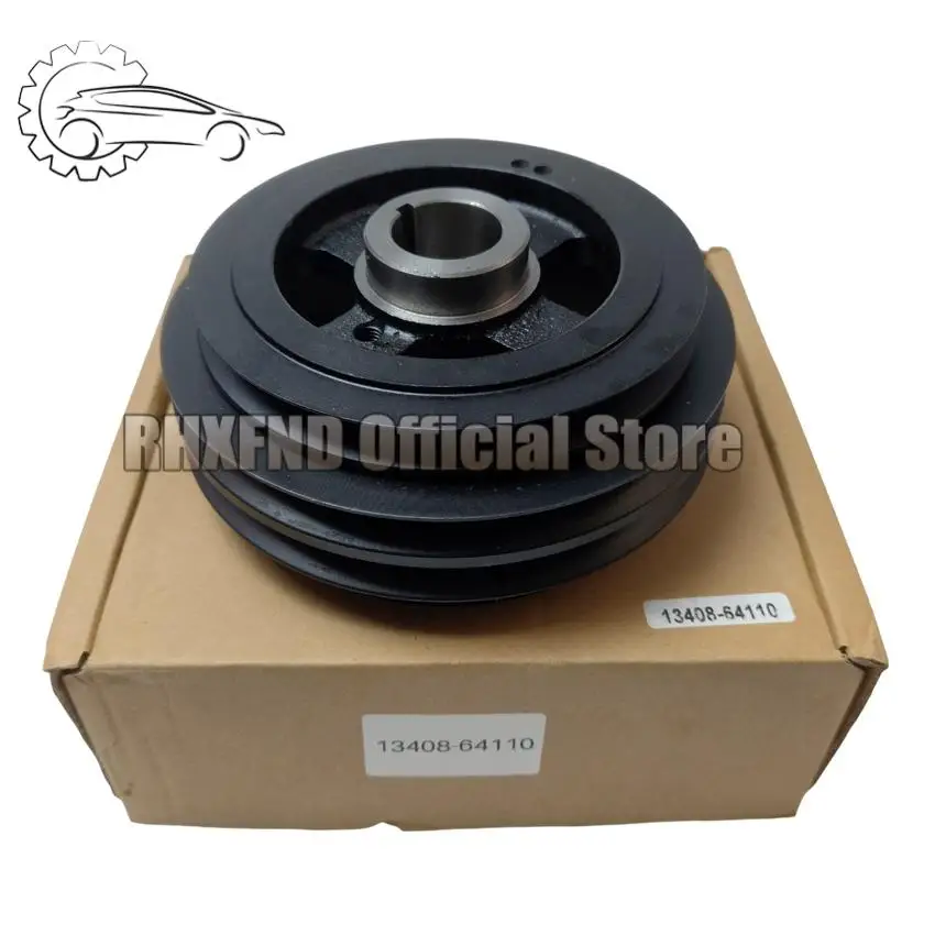 13408-64110 High Quality Crankshaft Pulley Suitable for Toyota LITEACE TOWNACE KM3 CR27 SR40 2C 3C 1340864110