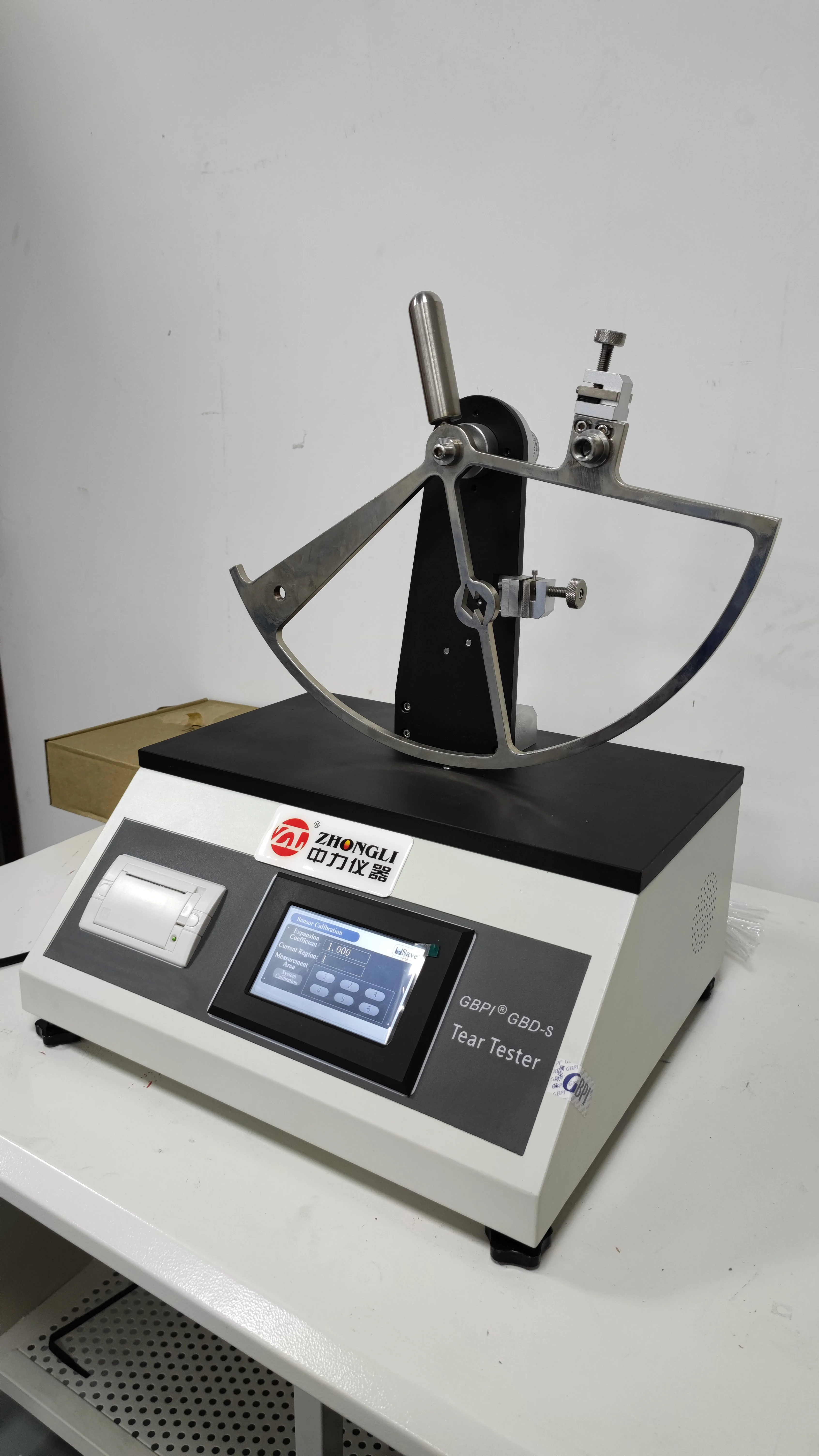 ISO1974 Papier- und Autoplatten-Stoff Elmendorf Tearing Burst Strength Tester