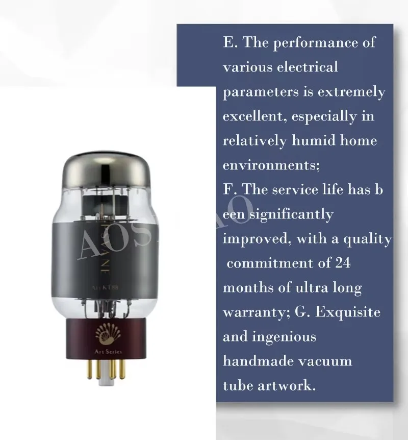 PSVANE KT88 Art KT88-T3 tubo de vacío actualización EL34 KT88 6550 KT120 KT66 KT100 KT77 válvula de Audio HIFI amplificador de tubo de electrones DIY