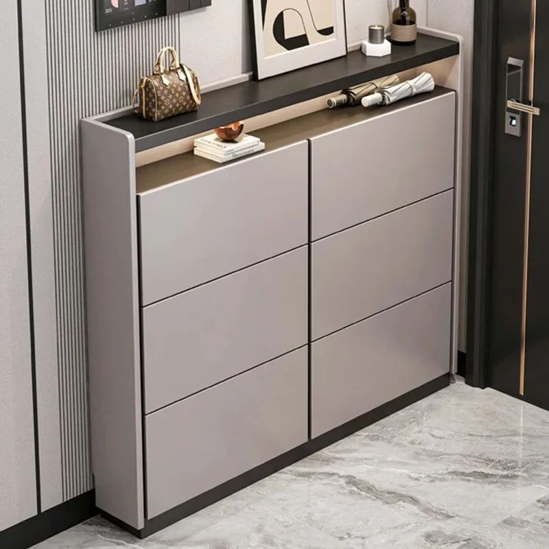 Mobile Organizer Shoe Cabinet Space Saving Hidden Big Size Designer Shoe Shelf Slippers Vertical Archivadores Salon Furniture