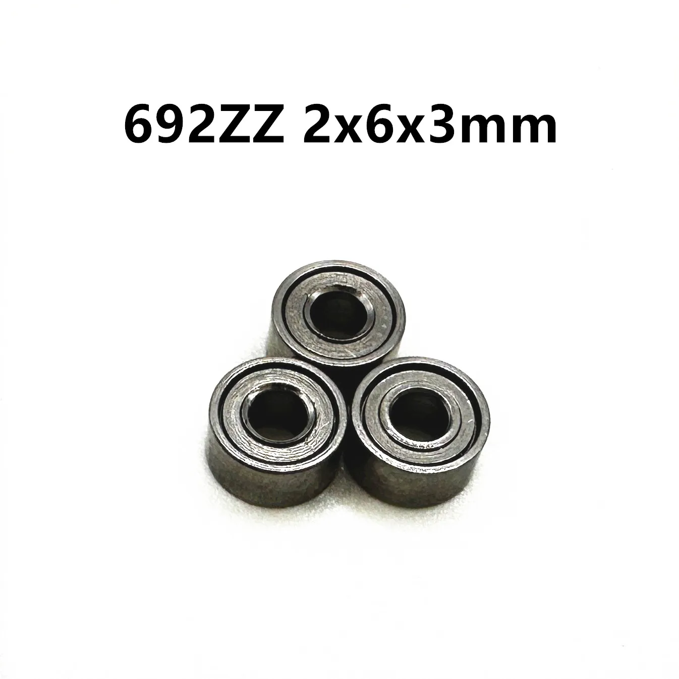 692ZZ L-620ZZ 2x6x3mm Miniature Deep Groove Ball Bearings Small Motor Model Bearings Computer Video Card Fan