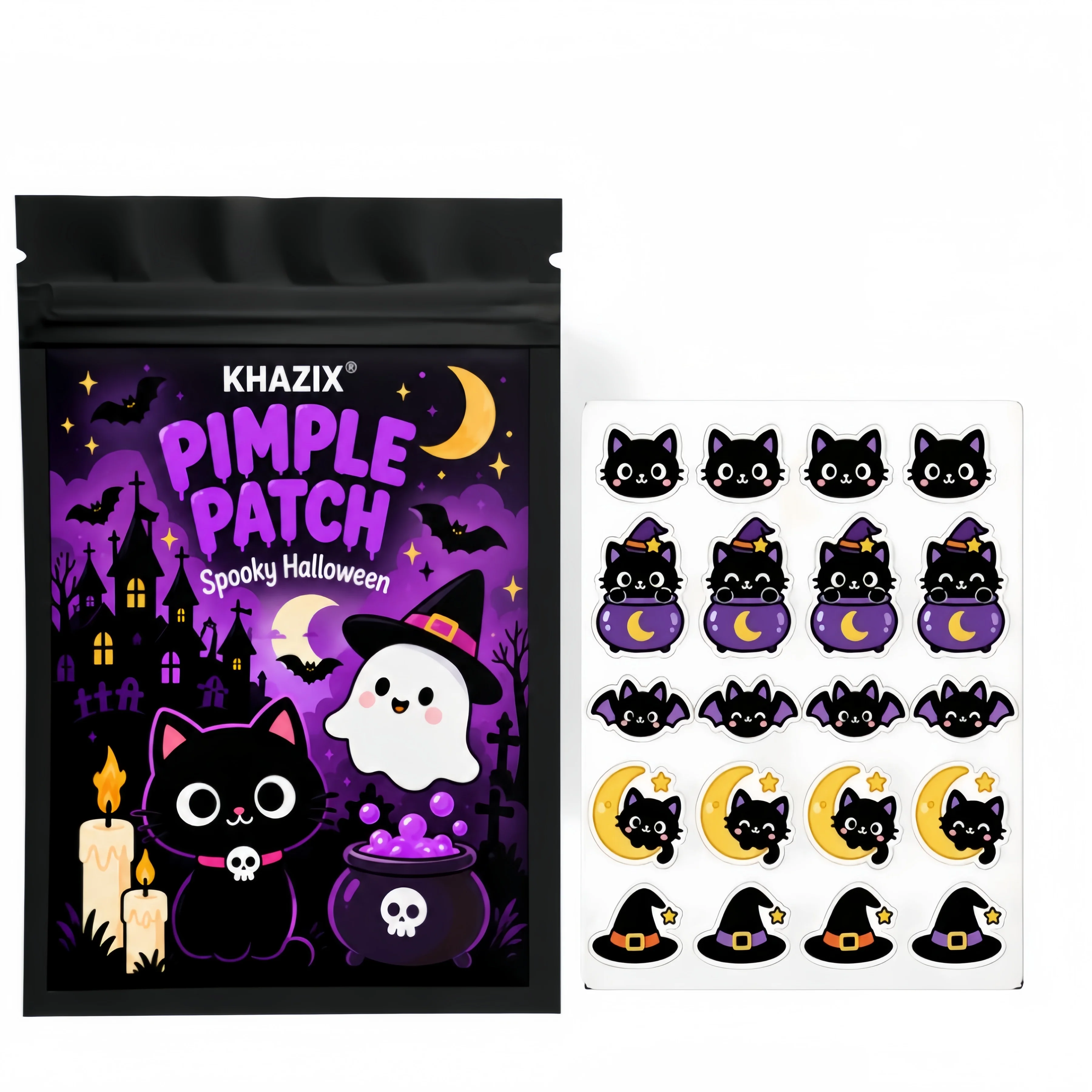 60/140/240pcs Cute Acne Patch