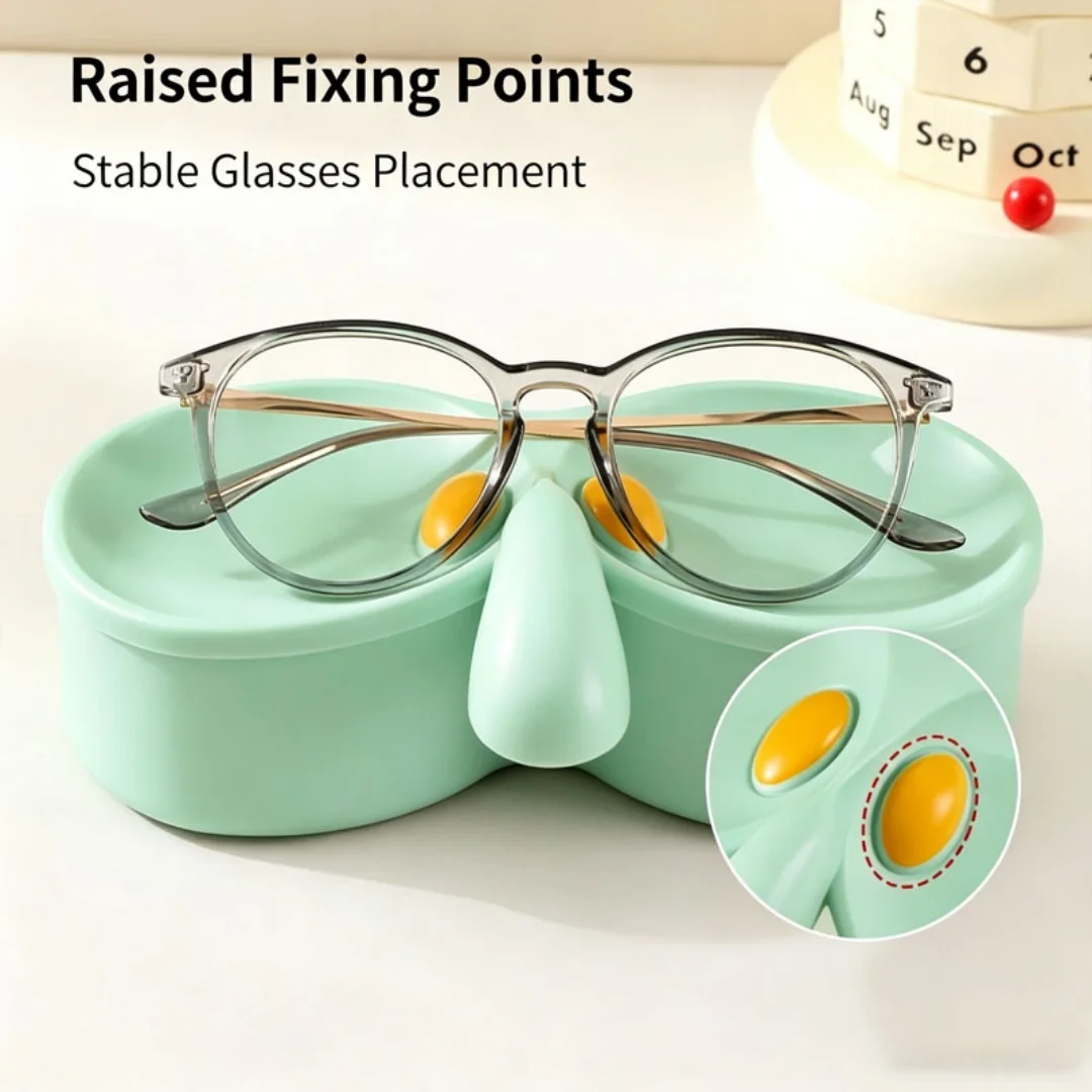 Octopus Desktop Eyeglasses Storage Box Organizer Tray Tabletop Ornament Gift For Friends Students Bedroom Office Desk Decor