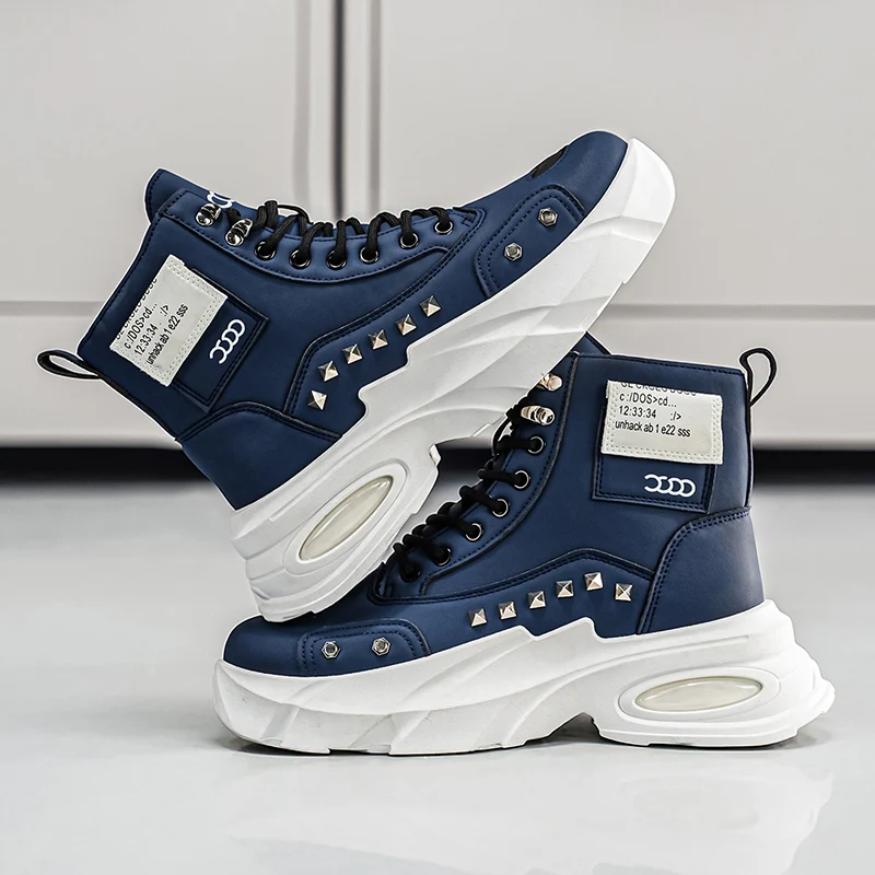 Herren Leichte Ganzjahres-High-Top Outdoor-Stiefel, Outdoor-Freizeitschuhe, Laufschuhe für Männer – Detail 21