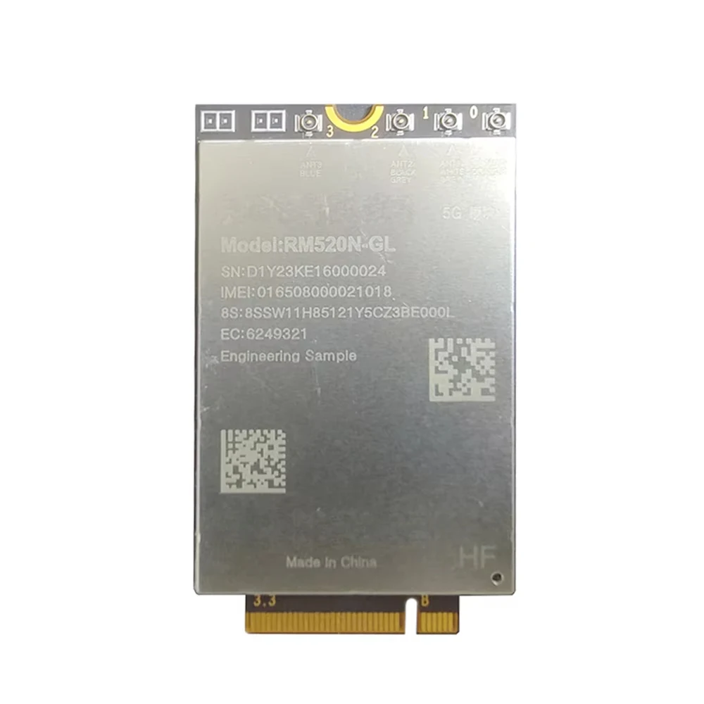 RM520N-GL 5G Sub-6GHz Module WWAN Card For X1 Carbon 12th 13th T14 P14s Gen5 Gen6 Laptop