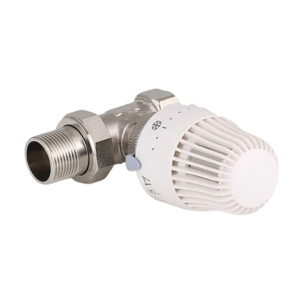 

Adjustable Thermostatic Valve Temperature Limiter Valve Adjustable Sleeve Connecting Screw Installation Easy Installation