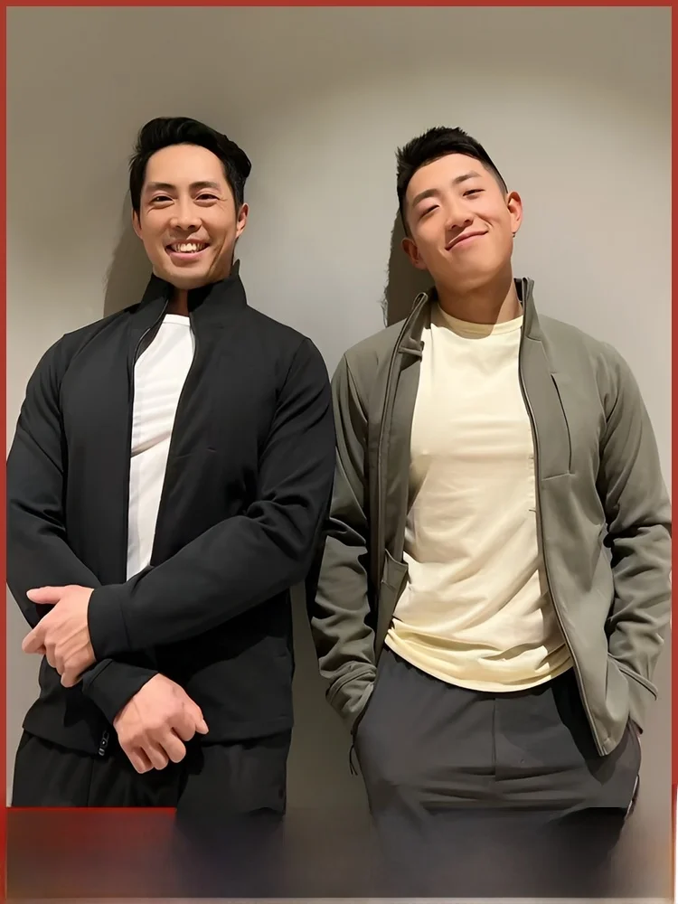 

Высококачественная мужская вязаная спортивная одежда, ветрозащитная куртка с защитой от разрыва, осенне-зимняя верхняя одежда для поездок на работу, дышащая застежка-молния