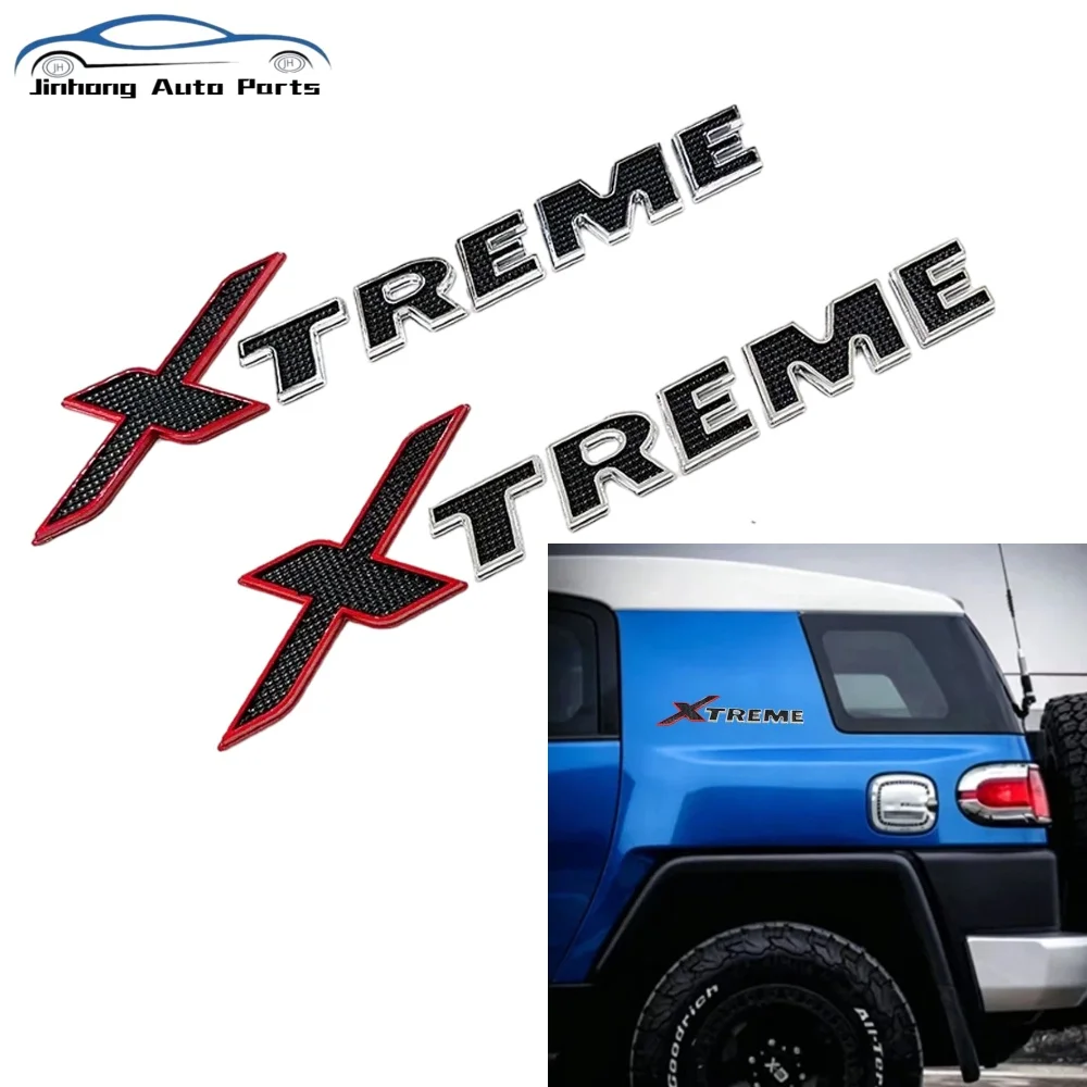 For Toyota FJ Cruiser Modified Body Electroplating Letter Labeling Decoration Supplies Tailgate Electroplating Car Logo