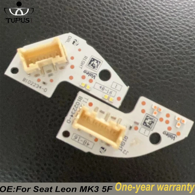 

For Seat Leon MK3 5F Cupra 2017-2020 DRL LED daytime running lights board module 5F0941475A 5F0941476A LED Headlight DRL Board