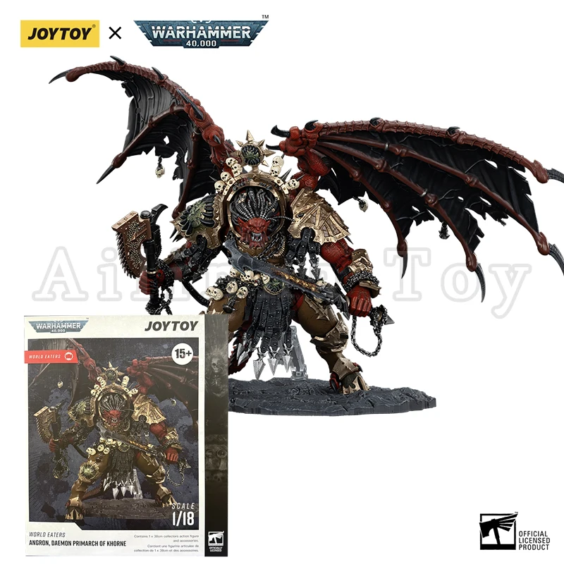 JOYTOY 1/18 Action Figure 40K World Eaters Angron Daemon Primarch