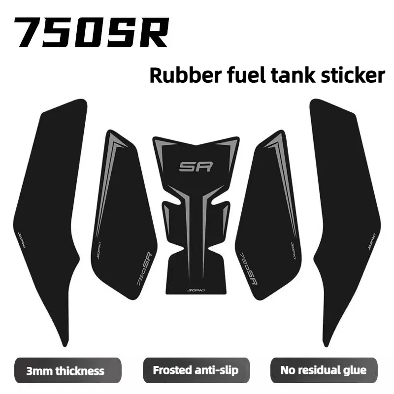 

FIT FOR CF 750SR-S 750 SR Frosted Motorcycle Accessories Sticker Decal Kit Fuel Tank Pad Protector Anti slip