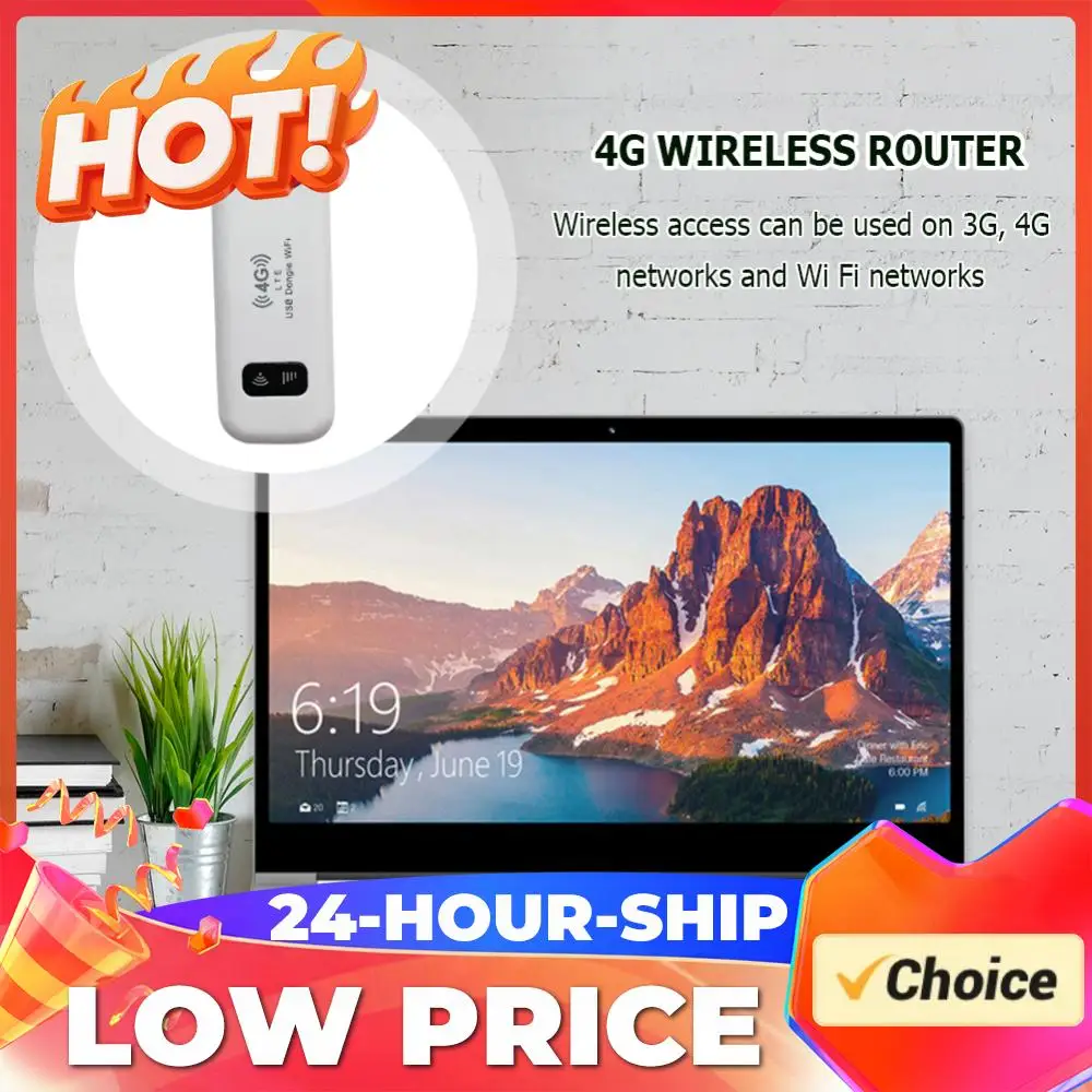 

4G LTE WiFi-роутер 150 Мбит/с, модем-стик, USB WiFi-адаптер, сетевой адаптер с гнездом для SIM-карты, 4G-роутер для ноутбуков, UMPC, MID-устройств