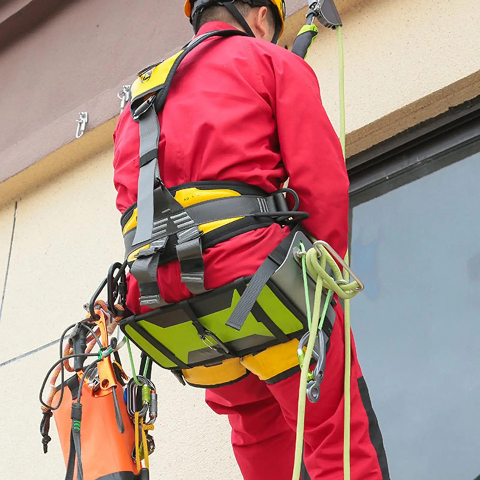 

Climbing Harness Adjustable Comfort Climbing Belt Camping Mountaineering Equipment For Daily Beginners Professionals Home Users