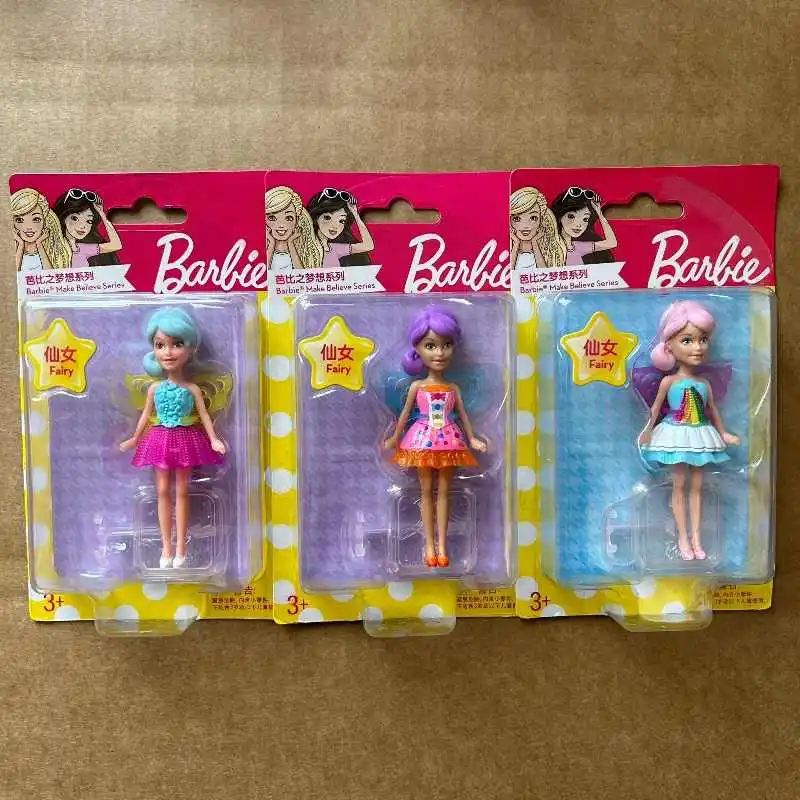 Authentic Mini Barbie Doll Dream Birthday Series Toy For Girls House Play DVCT52 Collectible Figurine From China Mainland - Image 3